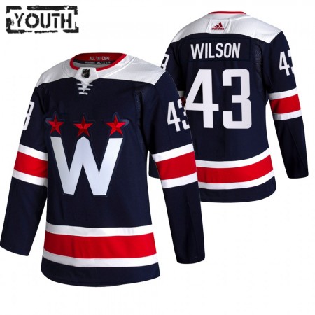 Camisola Washington Capitals Tom Wilson 43 2020-21 Terceiro Authentic - Criança
